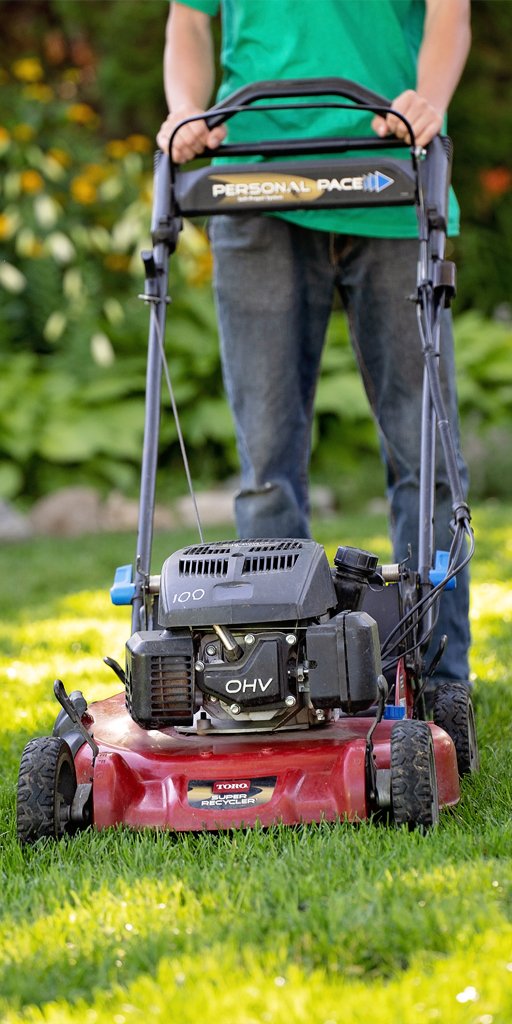 Professional lawn care services in Regina, including mowing, weed control, fertilizer, and aeration
