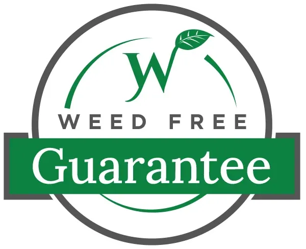 weed free guarantee badge