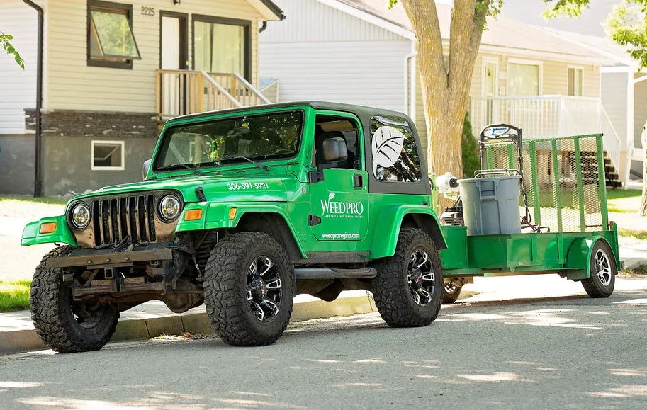 WeedPro Mowing Jeep