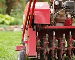 Core aeration service in Regina – professional lawn aeration for healthier grass by Weed Pro Regina.